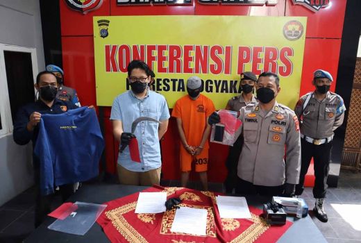 Polresta Yogyakarta Bekuk Pria Asal Bantul, Aniaya Siswa SMK - GenPI.co JOGJA