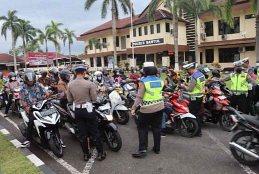 Operasi Progo, Polres Bantul Keluarkan 1.093 Tilang Elektronik - GenPI.co JOGJA