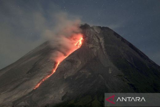 BPPTKG Jelaskan Fenomena Api Diam di Area Kubah Lava Merapi - GenPI.co JOGJA