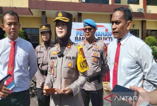 Operasi Pekat, Polres Kulon Progo Sita 10,3 Kilogram Bubuk Mesiu - GenPI.co JOGJA