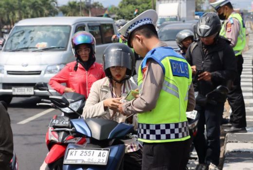 1.313 Pelanggar Lalu Lintas Ditilang saat Operasi Zebra Progo di Bantul - GenPI.co JOGJA
