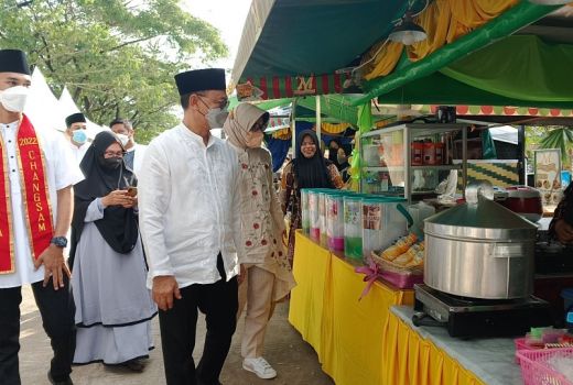 Ada Kampong Ramadan Kreatif di Jalan Letkol Sugiono Pontianak - GenPI.co KALBAR