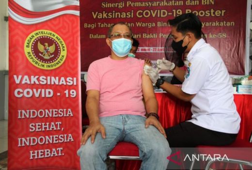 Bahaya bagi Pengunjung, 500 Warga Binaan Lapas Divaksin - GenPI.co KALBAR