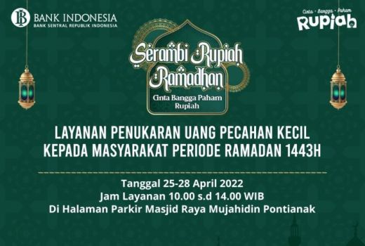 Butuh Uang Pecahan Kecil? Berikut Jadwal dan Lokasi Penukarannya - GenPI.co KALBAR
