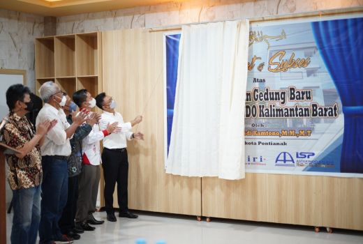Resmikan Gedung Diklat Astekindo, Edi: Pahami Ilmu Konstruksi - GenPI.co KALBAR