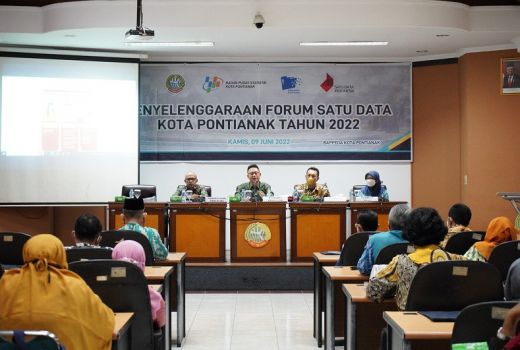 Rakor Forum Satu Data, Edi: Aparatur Harus Peka - GenPI.co KALBAR