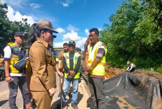 Majukan Kota Wisata, Pelebaran Jalan Nasional 4 Km Sudah Dimulai - GenPI.co KALBAR
