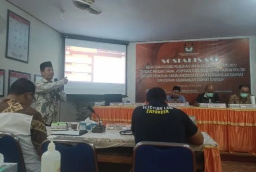 Wujudkan Pemilu Damai, KPU Ketapang Sosialisasi PKPU Nomor 4 - GenPI.co KALBAR