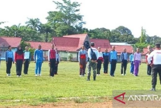 68 Paskibra Kapuas Hulu Siapkan Upacara Pengibaran Bendera HUT RI - GenPI.co KALBAR