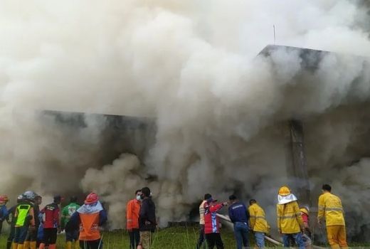 Dampak Kebakaran, Bangunan RS Untan Pontianak Mulai Miring - GenPI.co KALBAR