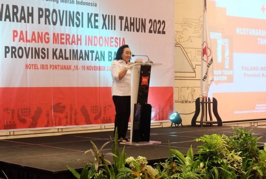 10 Tahun Jabat Ketua PMI Kalbar, Frederika Masuki Masa Purnabakti - GenPI.co KALBAR