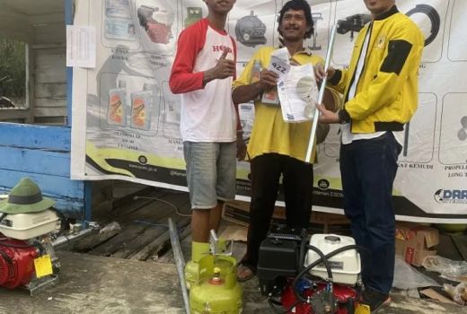 Sulit Akses BBM, 554 Nelayan Dapat Bantuan Mesin Kapal Bahan Bakar Gas - GenPI.co KALBAR