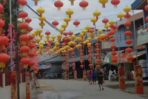 Jelang Imlek, Ribuan Lampion Hiasi Vihara dan Pusat Keramaian di Bengkayang - GenPI.co KALBAR