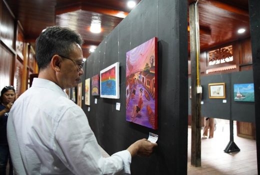 Kearifan Lokal Sungai Kapuas Diangkat Lewat Pameran Seni - GenPI.co KALBAR