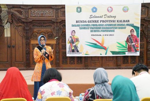 Bunda Genre Kota Pontianak Bantu Arahkan Anak Muda ke Kegiatan Positif - GenPI.co KALBAR