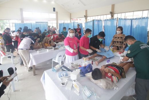 PMI Landak Dapatkan 86 Kantong Darah pada Baksos Perayaan ke-99 KFS - GenPI.co KALBAR