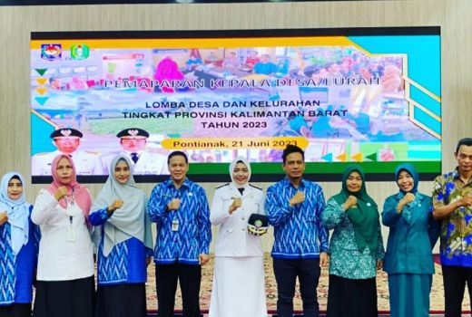 Siantan Hilir Wakili Kalbar Lomba Kelurahan Tingkat Regional - GenPI.co KALBAR