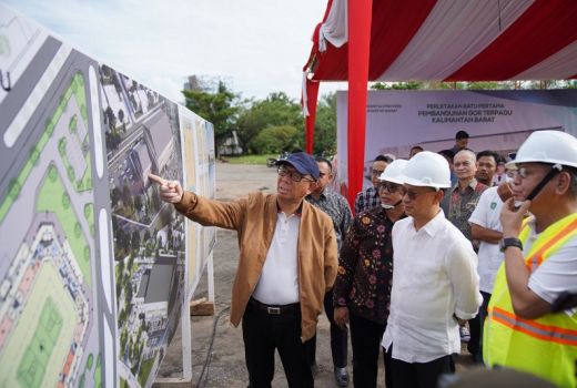 GOR Terpadu Mulai Dibangun, Edi Rusdi Kamtono: Pemkot Akan Bangun Trotoar Penunjang - GenPI.co KALBAR