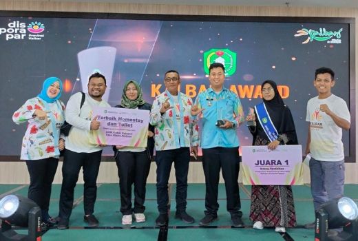 Kelurahan Tambelan Sampit Raih Penghargaan ADWI Kalbar 2023 - GenPI.co KALBAR