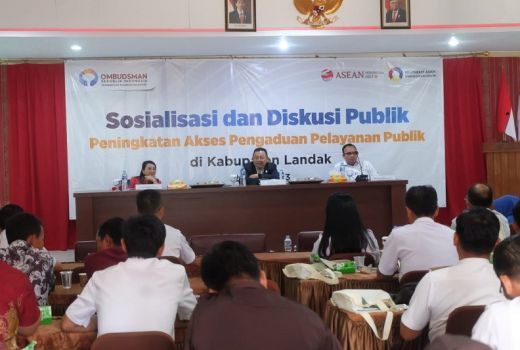 Cornelis-Ombudsman Sosialisasikan Peningkatan Akses Pengaduan Pelayanan Publik di Landak - GenPI.co KALBAR