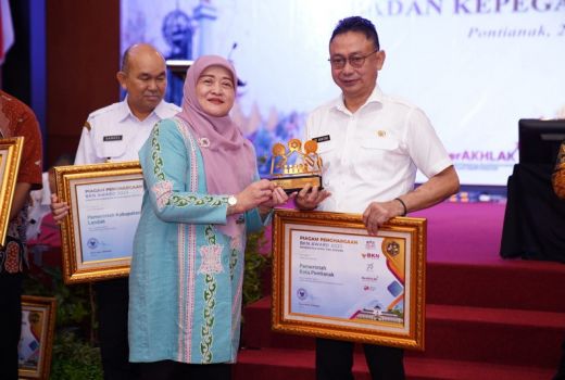 Keren, Pemkot Pontianak Borong Dua Kategori BKN Award - GenPI.co KALBAR
