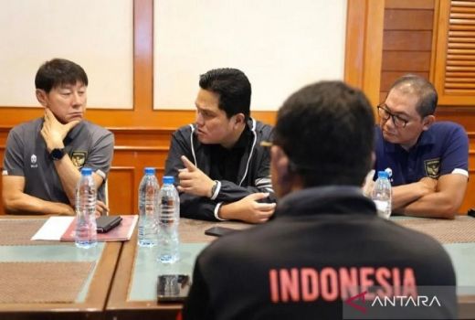 Perjuangan Keras Pemain Timnas Indonesia U-23 Diapresiasi Erick Thohir - GenPI.co KALBAR