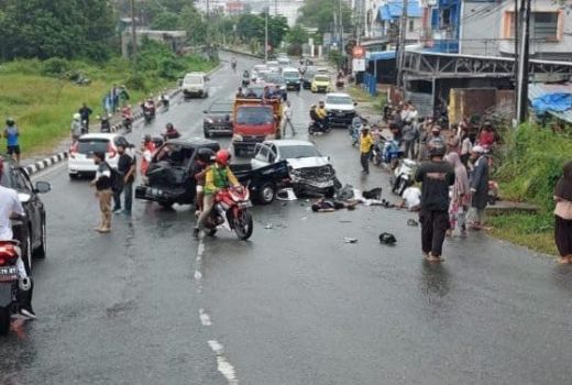 Mencekam, Detik-detik Kecelakaan Beruntun di Balikpapan - GenPI.co KALTIM
