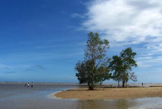 Wisata Dekat IKN, Pesona Pantai Tanah Merah - GenPI.co KALTIM