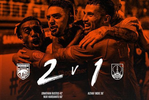Borneo FC vs Persis Solo 2-1: Puncak Klasemen, Manyala! - GenPI.co KALTIM