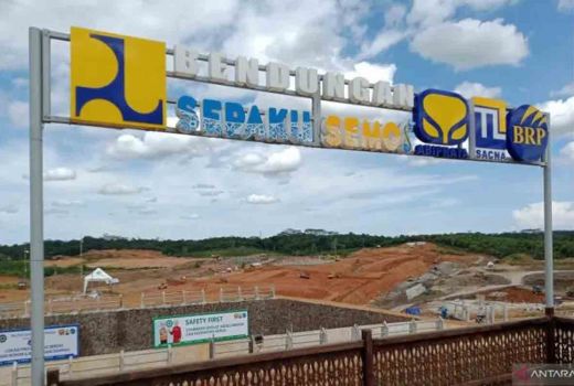 Update Pembangunan IKN Nusantara: Bendungan Sepaku Semoi Diisi April 2023 - GenPI.co KALTIM
