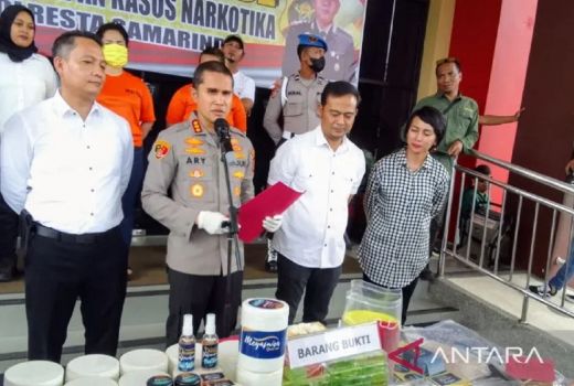 Produksi Pil Terlarang, 2 Wanita Ditangkap Polresta Samarinda - GenPI.co KALTIM