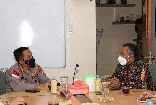 KPU Batam Silaturahmi ke Polresta Barelang, Ini yang Dibahas - GenPI.co KEPRI