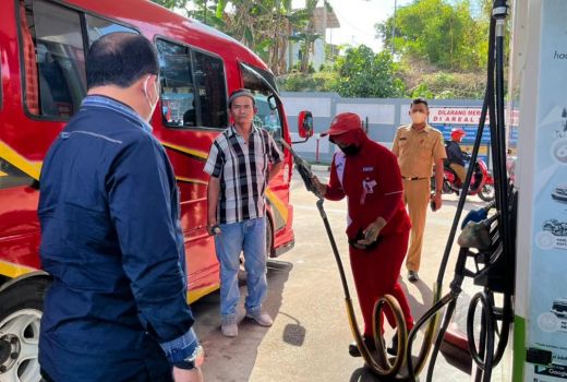 Dua Nozzle Pompa SPBU di Batam Disegel Disperindag, Ada Apa? - GenPI.co KEPRI