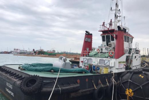 KSOP Amankan Kapal Asing di Batam, Ini Dugaan Pelanggarannya - GenPI.co KEPRI