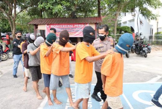 Beberapa Kali Beraksi, 7 Remaja Ditangkap Polisi Gegara Motor - GenPI.co KEPRI