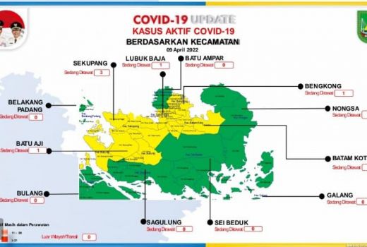Pasien Covid-19 di Batam Tersisa 10 Orang, 7 Kecamatan Hijau - GenPI.co KEPRI