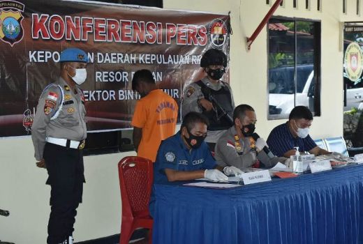 6 Jam Usai Beraksi, Penikam Anak di Bintan Keok di Tangan Polisi - GenPI.co KEPRI