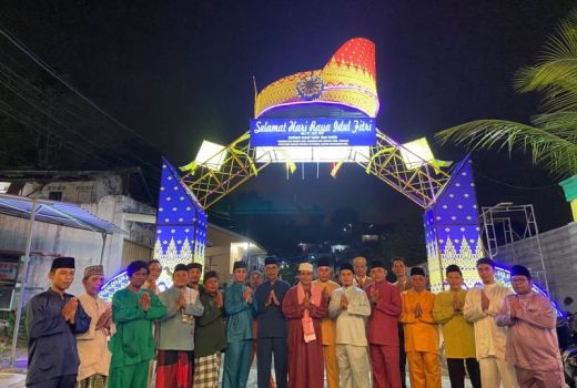 Gapura Berhias Tanjak, Semarakkan Ramadan dan Idulfitri - GenPI.co KEPRI