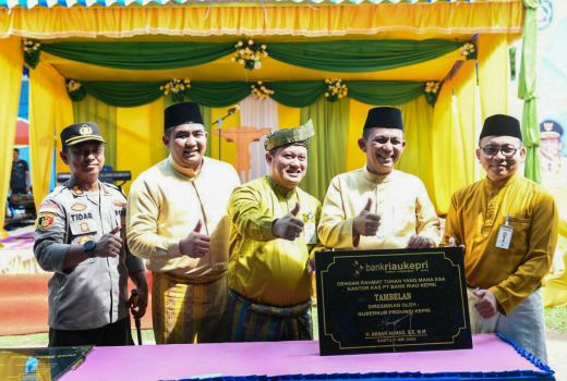 Kini Tambelan Punya Kantor Kas Bank Riau Kepri - GenPI.co KEPRI