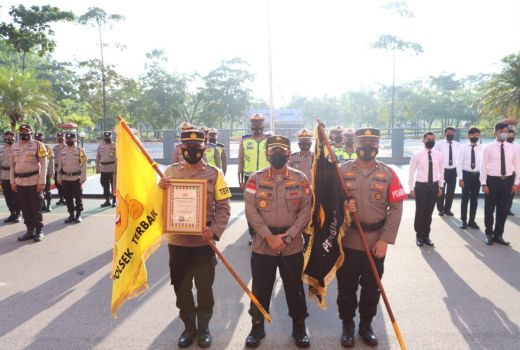 Kinerja Polsek Galang Terbaik se-Batam Periode April 2022 - GenPI.co KEPRI