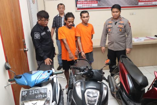 Tak hanya Pelaku Curanmor, Penadah pun Ditangkap Polisi - GenPI.co KEPRI