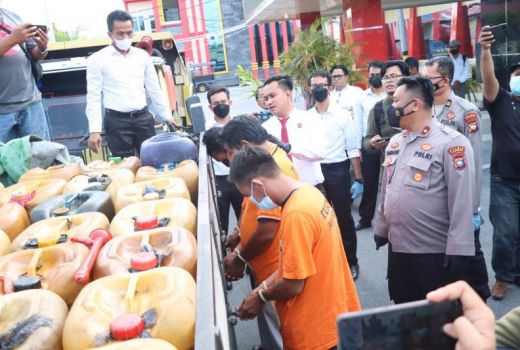 Penyelundupan Solar Subsidi di Karimun Berhasil Digagalkan - GenPI.co KEPRI