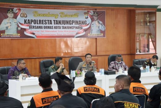 Kapolresta Tanjung Pinang Temui Puluhan Ormas, untuk Apa? - GenPI.co KEPRI