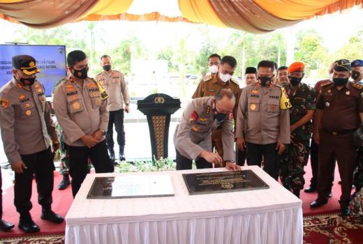 Polsek Pulau Laut Punya Gedung Baru, Masyarakat Lebih Dekat - GenPI.co KEPRI