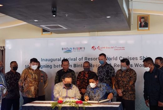 Bintan Resort dan Resort World Cruises Teken MoU, Menggembirakan! - GenPI.co KEPRI