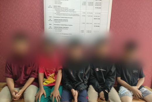 Viral di Medsos, 5 Remaja di Tanjung Pinang Malah Diciduk Polisi - GenPI.co KEPRI