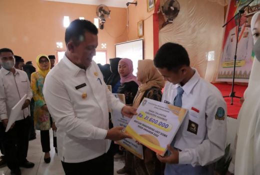 Ansar Salurkan Bantuan Operasional untuk Anambas, Wow Besar Juga! - GenPI.co KEPRI