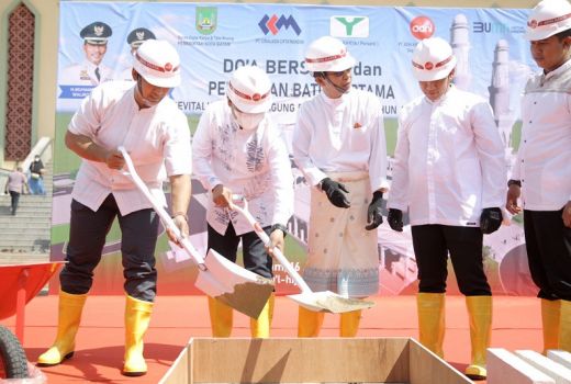 Revitalisasi Masjid Agung Dimulai, Tenang! Ada Tempat Pengganti - GenPI.co KEPRI