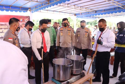 48 Kg Kokain dari Anambas Berakhir dalam Periuk, Direbus! - GenPI.co KEPRI