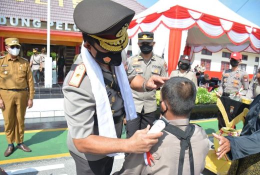192 Siswa Jalani Pendidikan Bintara Polri di SPN Tanjungbatu - GenPI.co KEPRI